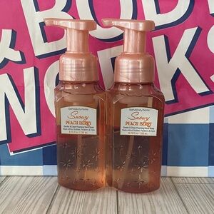 SNOWY PEACH BERRY Gentle Foaming Hand Soap 2 Pack